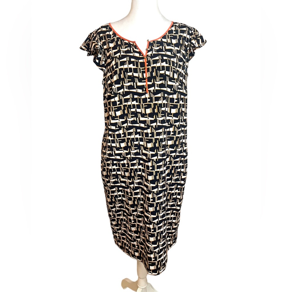 Un Jour Ailleurs French Made Midi Dress Size 10 EUC